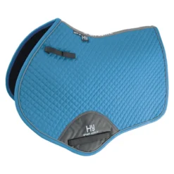 Hy Sport Active Close Contact Saddle Pad In Sky Blue