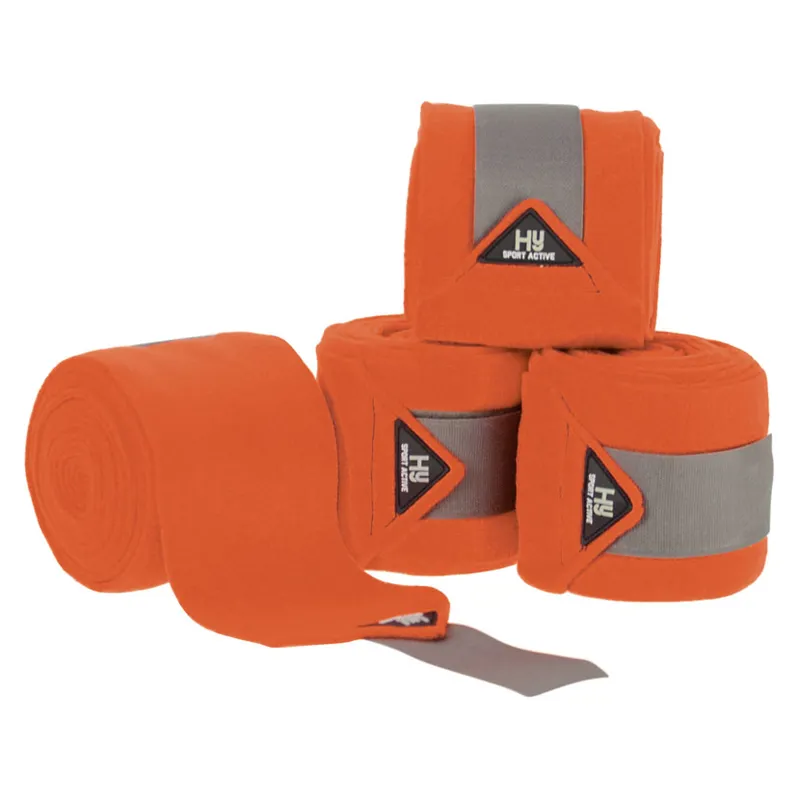 Hy Sport Active Luxury Bandages In Terracotta Orange 1 Hy Sport Active Luxury Bandages In Terracotta Orange