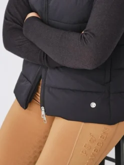 PS Of Sweden Chrissy Padded Vest Black -Lemieux Shop PS of Sweden Chrissy Padded Vest 6