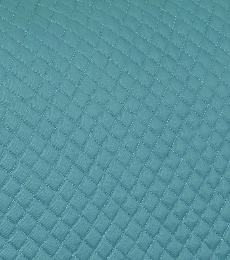 Premier Equine Plain Cotton GP Jump Saddle Pad Turquoise 4 Premier Equine Plain Cotton GP Jump Saddle Pad Turquoise - Image 4