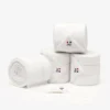 Premier Equine Horse Polo Fleece Bandages White