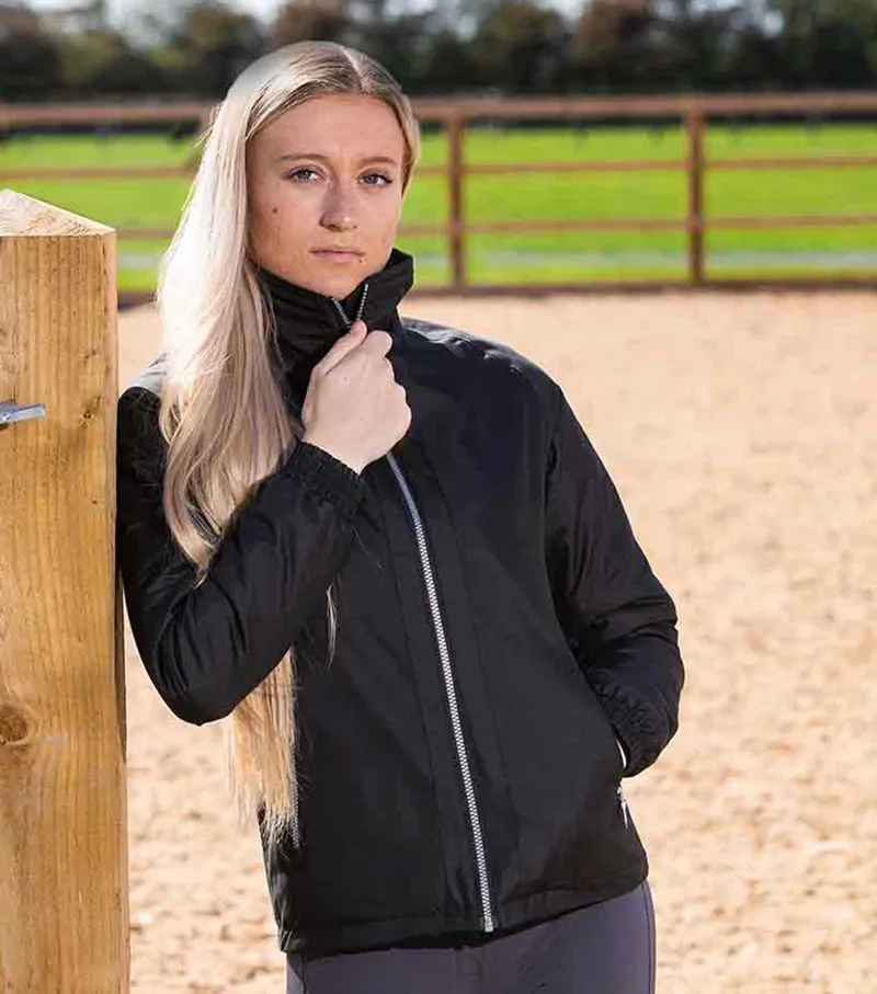 Premier Equine Pro Tech Rider Ladies Waterproof Riding Jacket Black 1 Premier Equine Pro Tech Rider Ladies Waterproof Riding Jacket Black