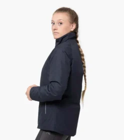 Premier Equine Pro Tech Rider Ladies Waterproof Riding Jacket Navy -Lemieux Shop Pro Tech Rider Jacket Navy 3