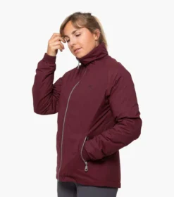 Premier Equine Pro Tech Rider Ladies Waterproof Riding Jacket Wine -Lemieux Shop Pro Tech Rider Jacket Wine 3