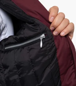 Premier Equine Pro Tech Rider Ladies Waterproof Riding Jacket Wine -Lemieux Shop Pro Tech Rider Jacket Wine 6