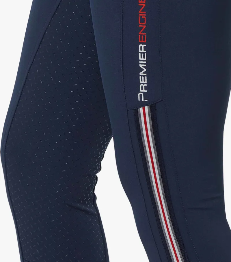 Premier Equine Ralla Ladies High Waist Full Seat Gel Breeches Navy 6 Premier Equine Ralla Ladies High Waist Full Seat Gel Breeches Navy - Image 6