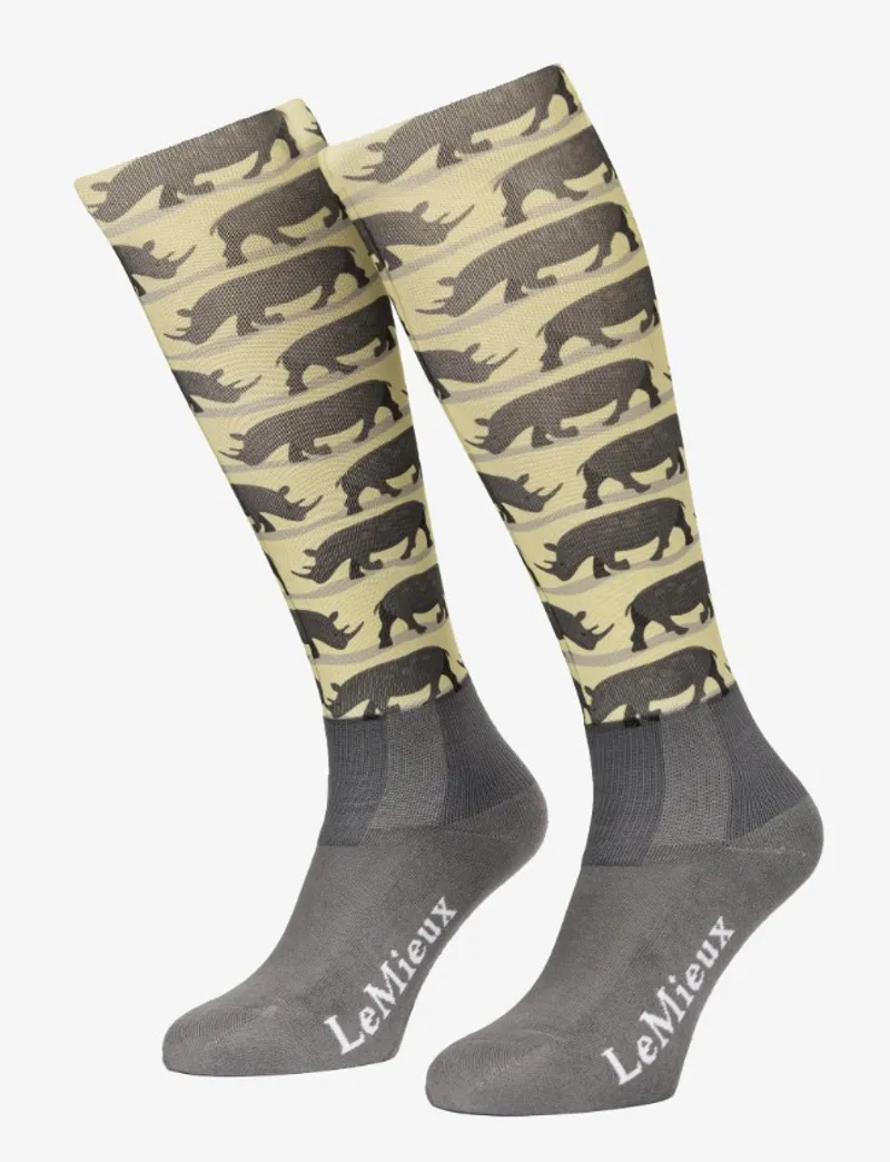 LeMieux Footsie Sock Rhino 1 LeMieux Footsie Sock Rhino