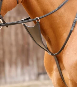 Premier Equine Rosello Bib Martingale Brown