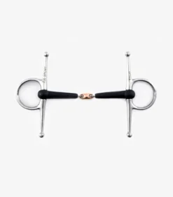 Premier Equine Rubber Full Cheek Snaffle With Lozenge