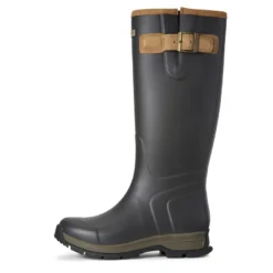 Ariat Women's Burford Waterproof Rubber Boot Brown -Lemieux Shop S19 WMS ENGL Couto 10027339 INT side