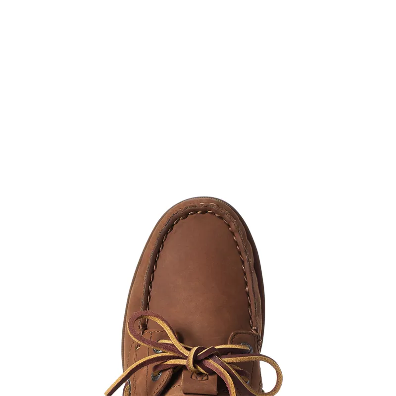 Ariat Antigua Women's Boat Shoe Walnut 5 Ariat Antigua Women's Boat Shoe Walnut - Image 5