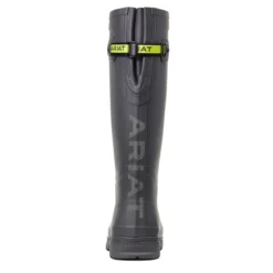 Ariat Women's Kelmarsh Rubber Boot Grey -Lemieux Shop S22 WMS ENGL 10040415 heel