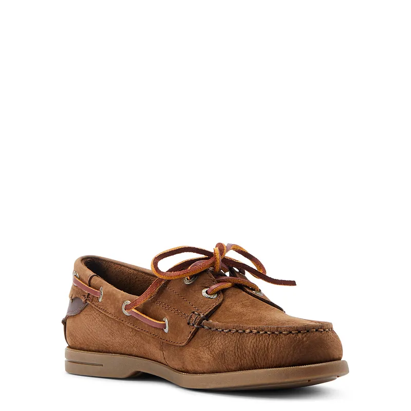 Ariat Women's Antigua Boat Show Chocolate Brown 3 Ariat Women's Antigua Boat Show Chocolate Brown - Image 3