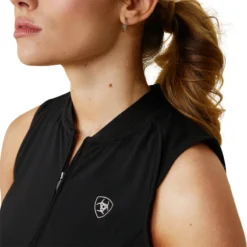 Ariat Women's Hailey 1/4 Zip Baselayer Black -Lemieux Shop S23 WMS ENGL 10043374 detail04