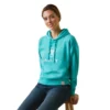 Ariat Women's Just Hoodie Heather Pool Blue