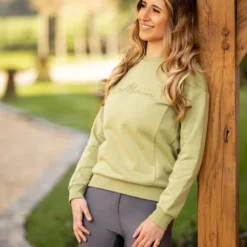 LeMieux Chloe Crew Neck Sweat Shirt Moss -Lemieux Shop S7nOt7nk