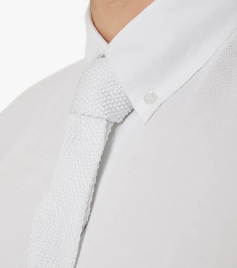 Premier Equine Antonio Men's Short Sleeve Show Shirt White 3 Premier Equine Antonio Men's Short Sleeve Show Shirt White - Image 3