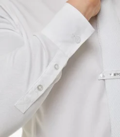 Premier Equine Giulio Men's Long Sleeve Show Shirt White -Lemieux Shop SS21 Giulio Mens long Sleeve Show Shirt White 5