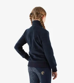 Premier Equine Sasso Girls Teddy Fleece Riding Jacket Navy 8 Premier Equine Sasso Girls Teddy Fleece Riding Jacket Navy -Lemieux Shop Sasso Kids Teddy Fleece Riding Jacket 3