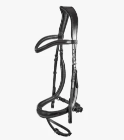 Premier Equine Savuto Anatomic Bridle With Crank Naseband And Flash Black -Lemieux Shop Savuto Anatomic Bridle with Crank Black 2