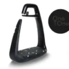 Freejump Soft Up Classic One Tone Stirrups - Black/Black