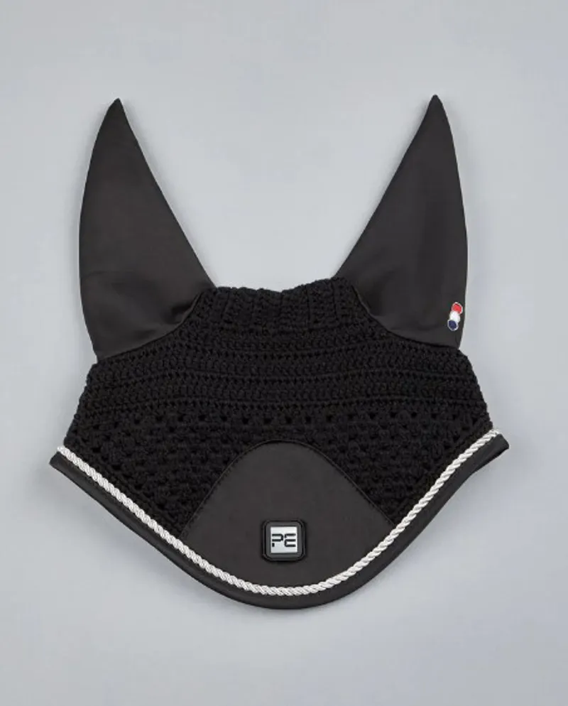 Premier Equine Salto Fly Veil - Black 1 Premier Equine Salto Fly Veil - Black