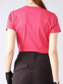 PS Of Sweden Signe Short Sleeve Top - Berry Pink -Lemieux Shop Signe202231 038 42320Berry20Pink203