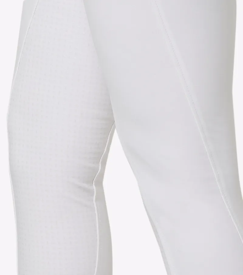 Premier Equine Sophia Ladies Full Seat High Waist Riding Breeches White 6 Premier Equine Sophia Ladies Full Seat High Waist Riding Breeches White - Image 6