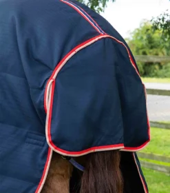 Premier Equine Stable Buster 100g Stable Rug With Neck Cover Navy -Lemieux Shop Stable Buster 100 Stable Rug Navy 6