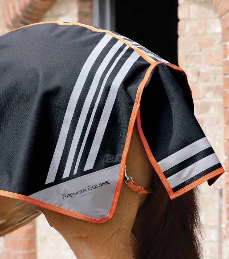 Premier Equine Stratus Horse Exercise Sheet Black 4 Premier Equine Stratus Horse Exercise Sheet Black - Image 4