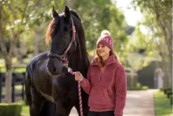 LeMieux Tara Teddy Fleece Orchid -Lemieux Shop T5FoGyPN