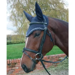 Mark Todd Full Crochet Fly Veil In Black