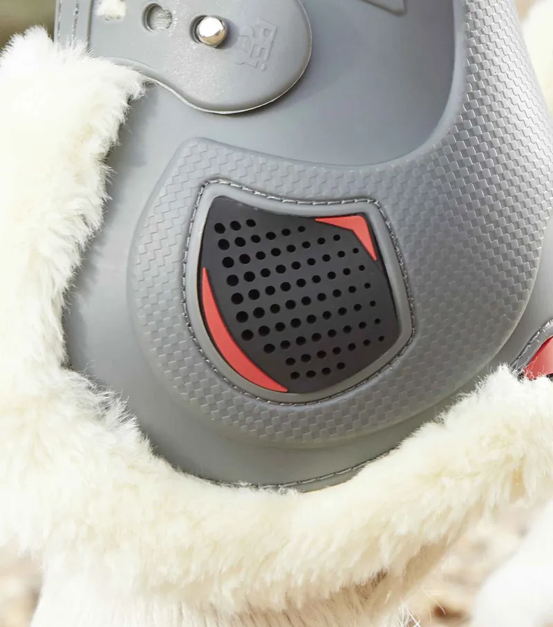 Premier Equine Techno Wool Tendon Boots Grey 5 Premier Equine Techno Wool Tendon Boots Grey - Image 5