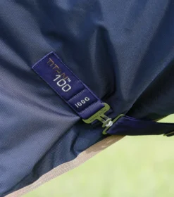 Premier Equine Titan 100g Original Turnout Rug Navy 10 Premier Equine Titan 100g Original Turnout Rug Navy -Lemieux Shop Titan 100 Original Turnout Rug Navy 5