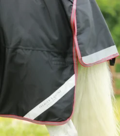 Premier Equine Titan 100g Turnout Rug With Snug-Fit Neck Cover Black -Lemieux Shop Titan 100 Turnout Rug Black 6