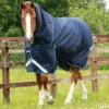 Premier Equine Titan 200g Turnout Rug With Snug-Fit Neck Cover Navy