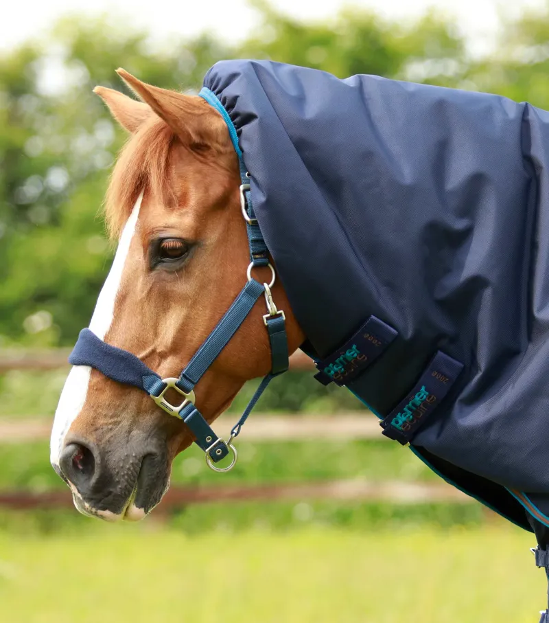 Premier Equine Titan 200g Turnout Rug With Snug-Fit Neck Cover Navy 3 Premier Equine Titan 200g Turnout Rug With Snug-Fit Neck Cover Navy - Image 3
