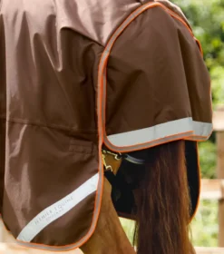 Premier Equine Titan 300g Turnout Rug With Snug-Fit Neck Cover Brown -Lemieux Shop Titan 300 Turnout Rug Brown 6