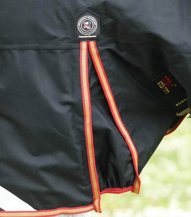 Premier Equine Titan Storm 450g Combo Turnout Rug With Snug-Fit Neck Black 4 Premier Equine Titan Storm 450g Combo Turnout Rug With Snug-Fit Neck Black - Image 4