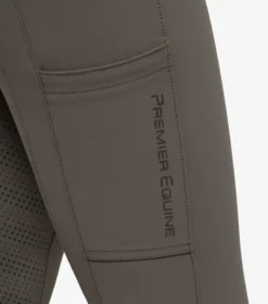 Premier Equine Torrent Ladies Full Seat Gel Riding Breeches Olive -Lemieux Shop Torrent ladies breeches olive 6