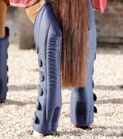 Premier Equine Travel-Tech Xtra Travel Boots Navy 7 Premier Equine Travel-Tech Xtra Travel Boots Navy -Lemieux Shop Travel Tech Xtra Travel Boots navy 4