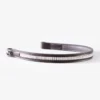 Premier Equine Trovare Crystal Browband Brown