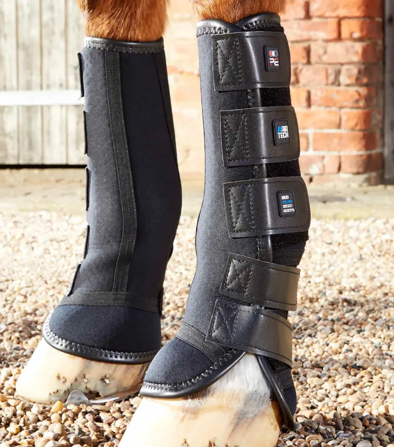 Premier Equine Turnout/Mud Fever Boots Black 1 Premier Equine Turnout/Mud Fever Boots Black