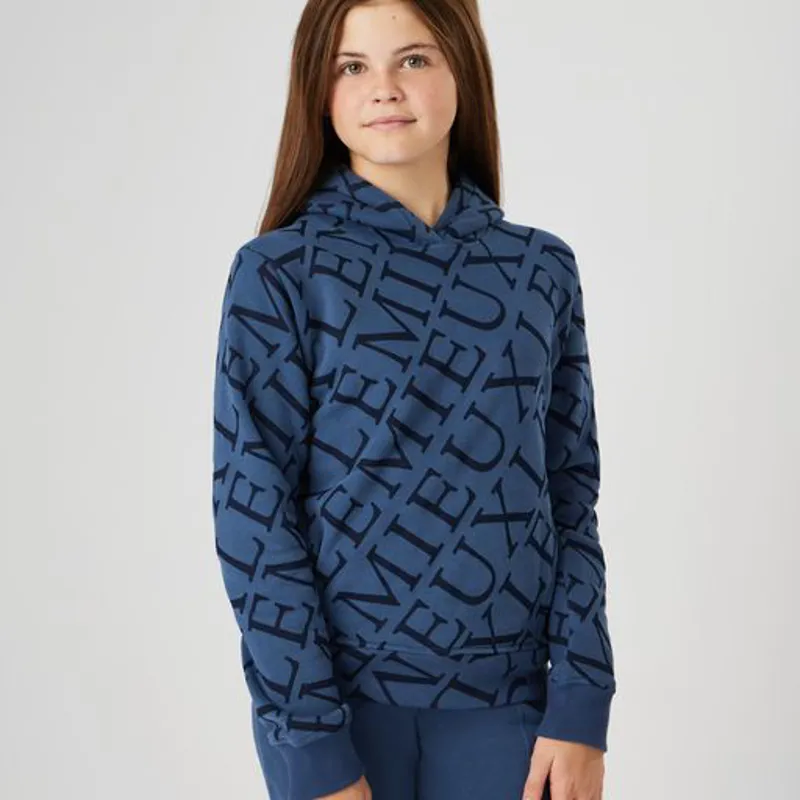 LeMieux Young Rider Honor Pop Over Hoodie Atlantic 1 LeMieux Young Rider Honor Pop Over Hoodie Atlantic