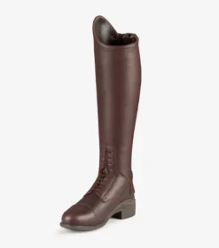 Premier Equine Vallardi Ladies Leather Field Tall Riding Boot Brown -Lemieux Shop Vallardi Tall Boot Brown 5