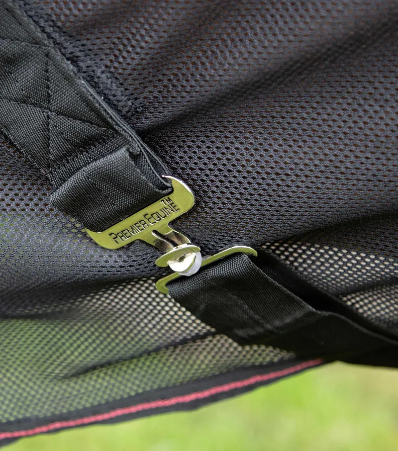 Premier Equine Ventoso Mesh Cooler Rug Black 4 Premier Equine Ventoso Mesh Cooler Rug Black - Image 4