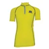 Woof Wear Young Rider Short Sleeve Riding Shirt - Yellow