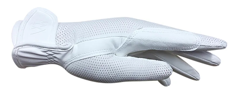 Woof Wear Grand Prix Riding Glove - White 2 Woof Wear Grand Prix Riding Glove - White - Image 2