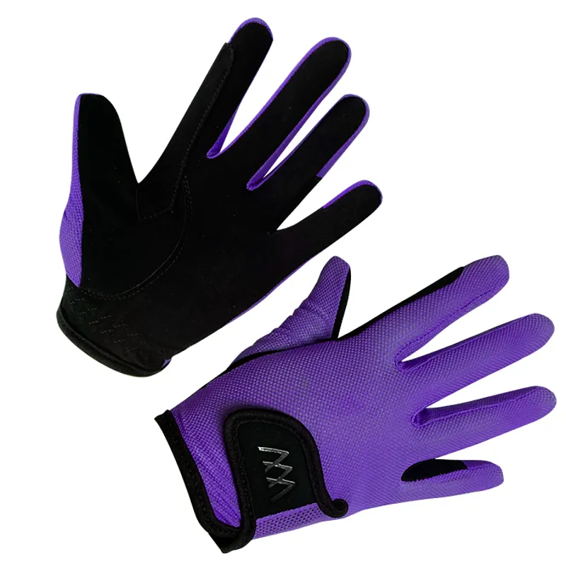 Woof Wear Young Riders Pro Glove - Ultra Violet 1 Woof Wear Young Riders Pro Glove - Ultra Violet