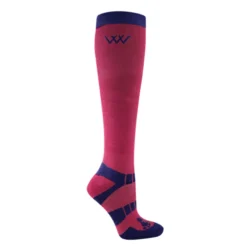 Woof Wear Winter Riding Sock Shiraz/Navy
